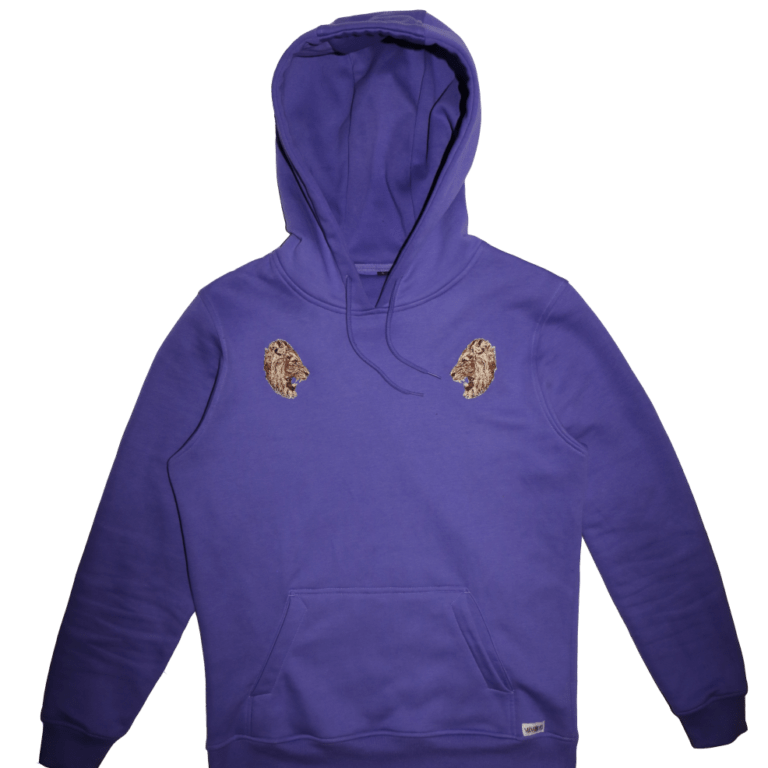 Hoodie MIVOR – Lion Pride Ultraviolet Hoodie